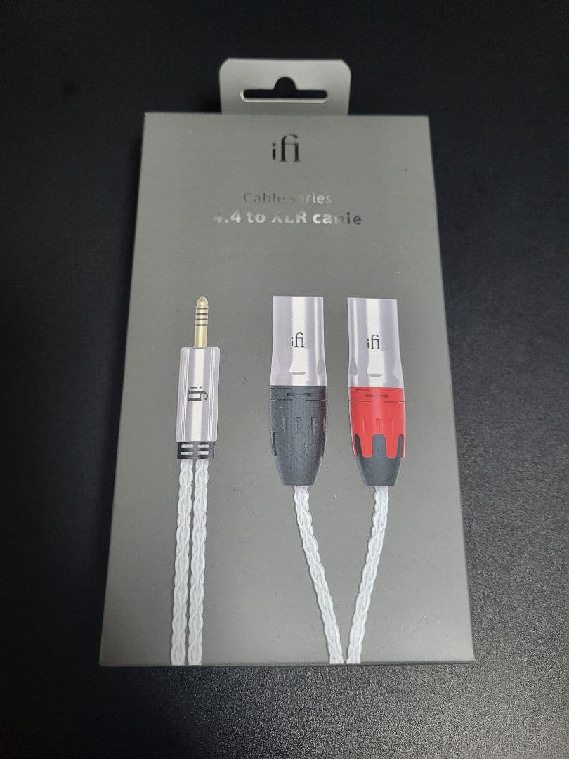 ケーブル・シールド 4.4toXLR cable ifi audio