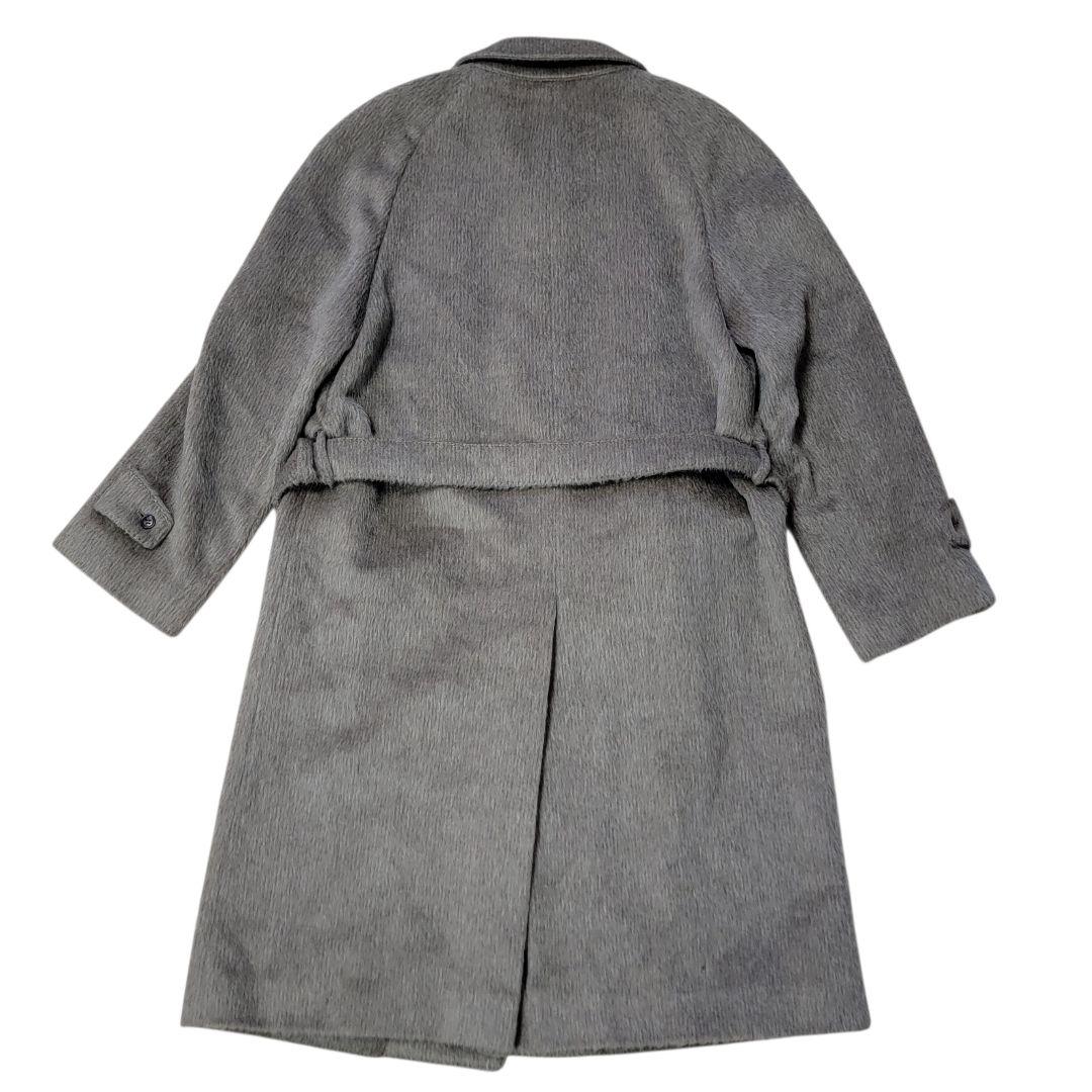 希少 ほぼ未使用 70S～80S ランバン LANVIN シャギーコート 裏ロゴ
