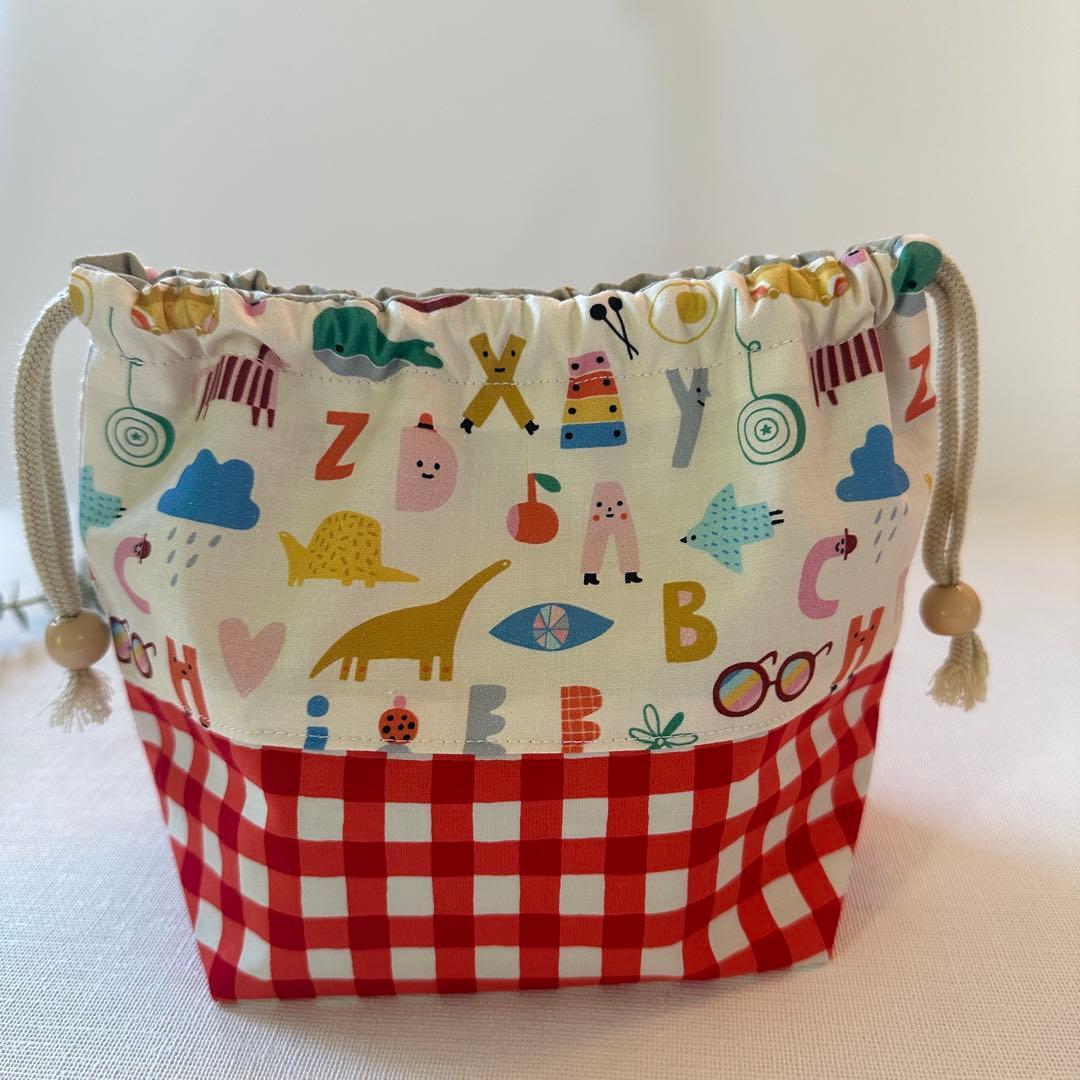 【展示品】お弁当袋　ランチョンマット　2点　セット　入園入学準備