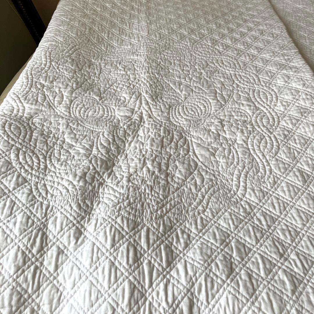 ラルフローレン　ベッドスプレッド　 キルト　希少