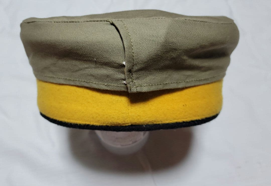 日本陸軍 明治十九年式軍帽 褐色覆い付き 坂の上の雲