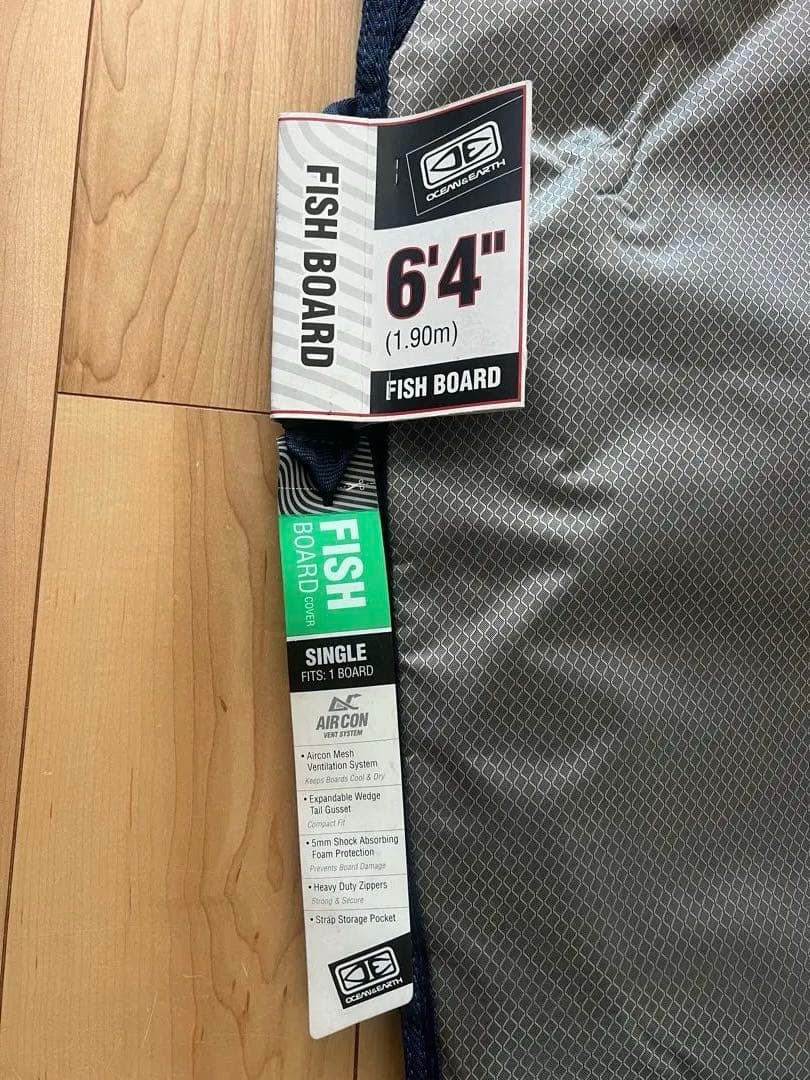 Ocean and Earth Airconサーフボードケース 6'4\"fish