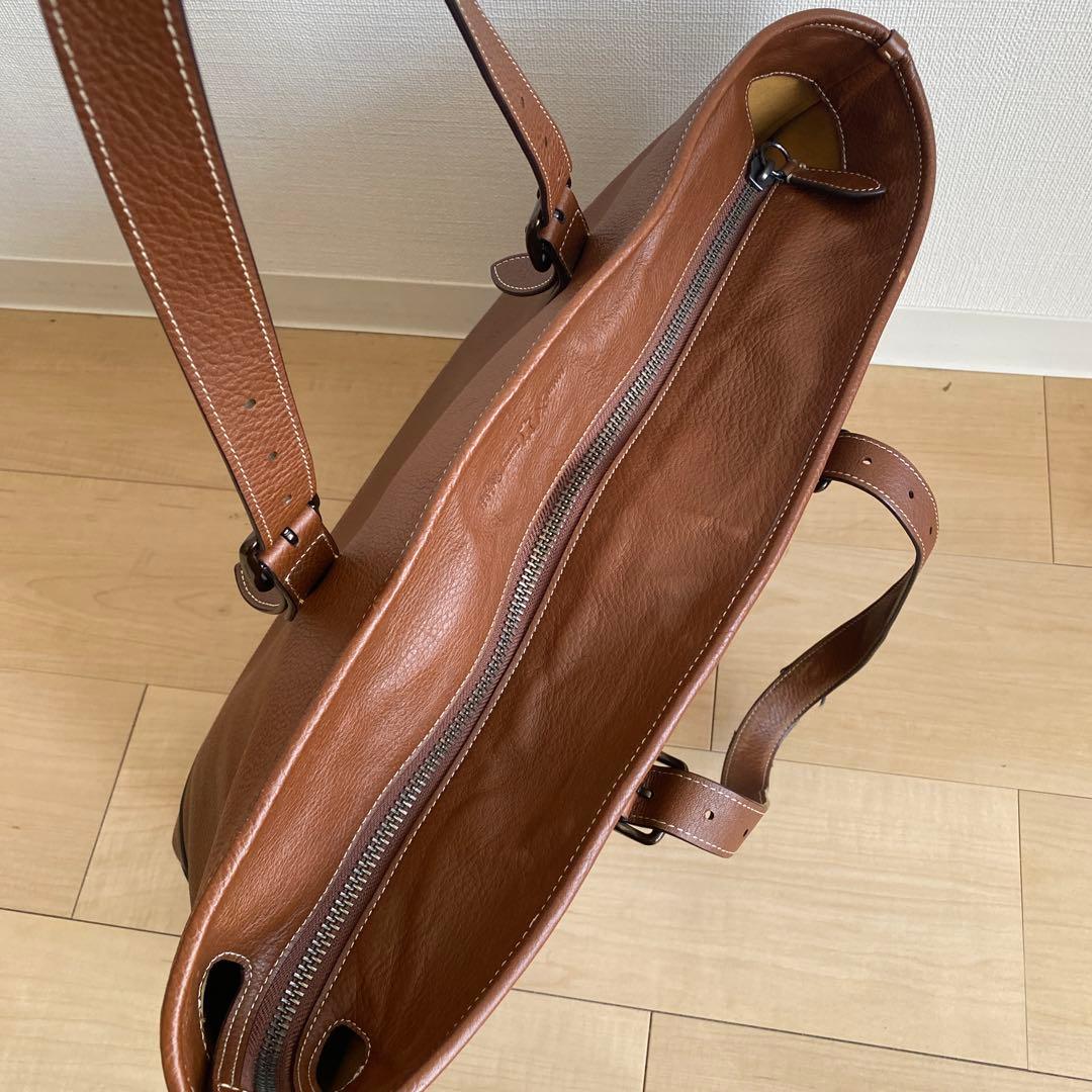 Coachコーチ　トートバックC9726 メンズ レザー　ブラウン