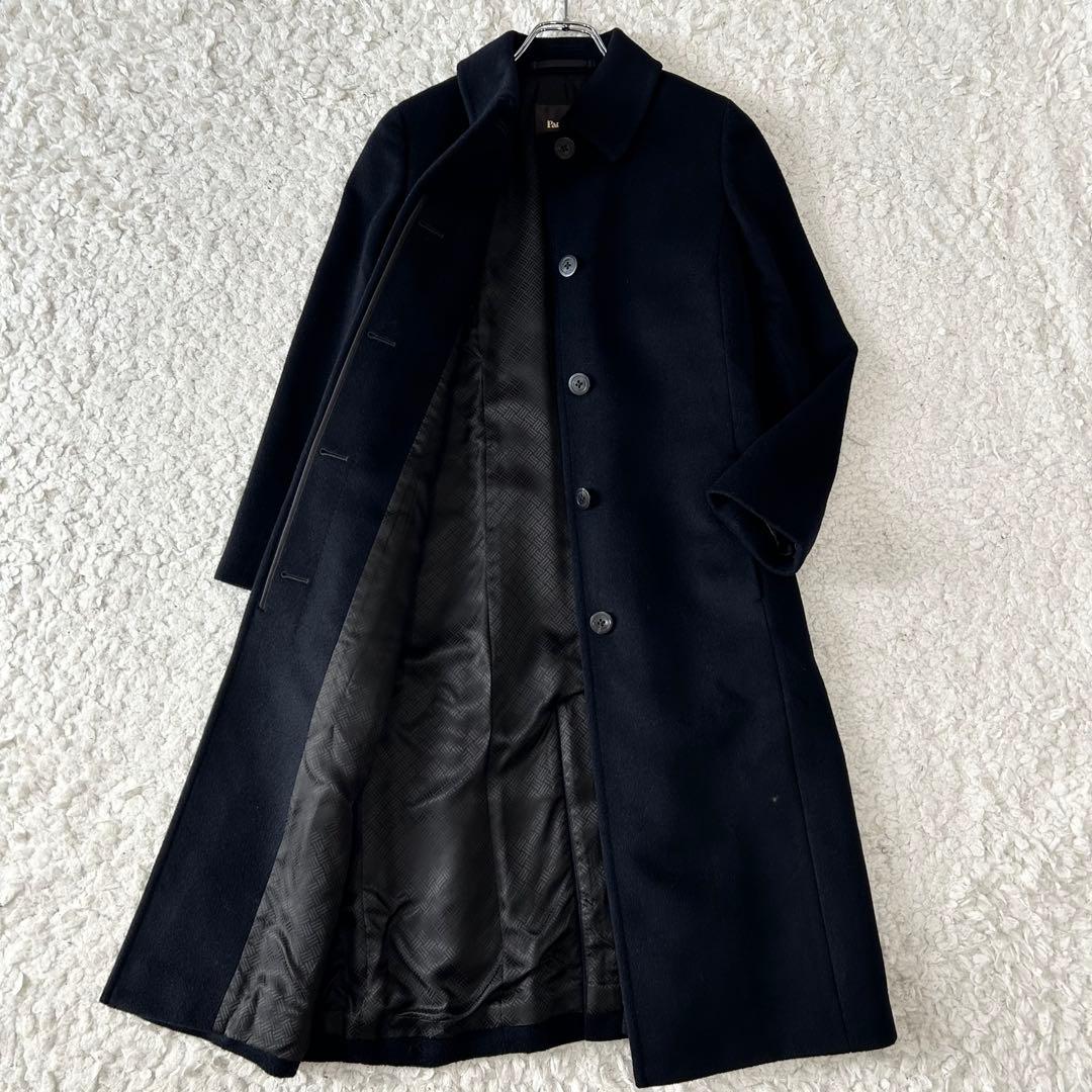 希少 ポールスチュアート カシミヤ100% ロングコート サイズ4