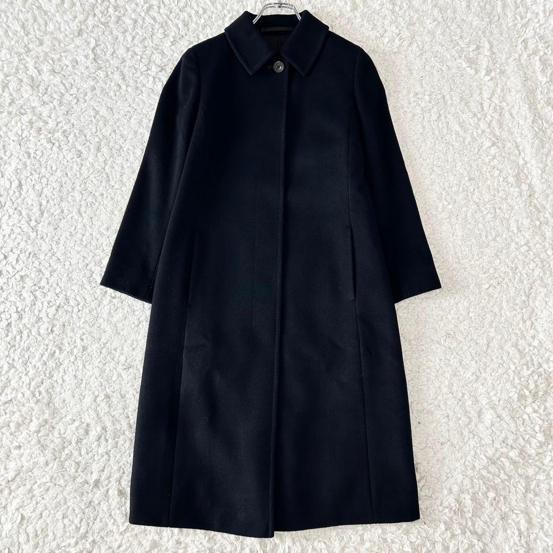 希少 ポールスチュアート カシミヤ100% ロングコート サイズ4