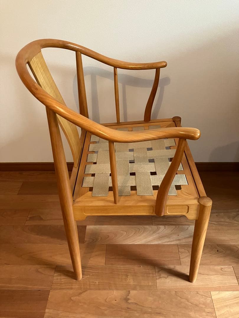 ハンスJウェグナー チャイナチェア フリッツハンセン チェリー 検)フィンユール