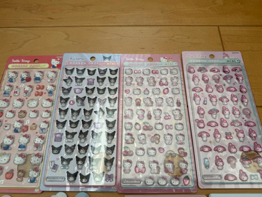 ボンボンドロップシール 9点セット