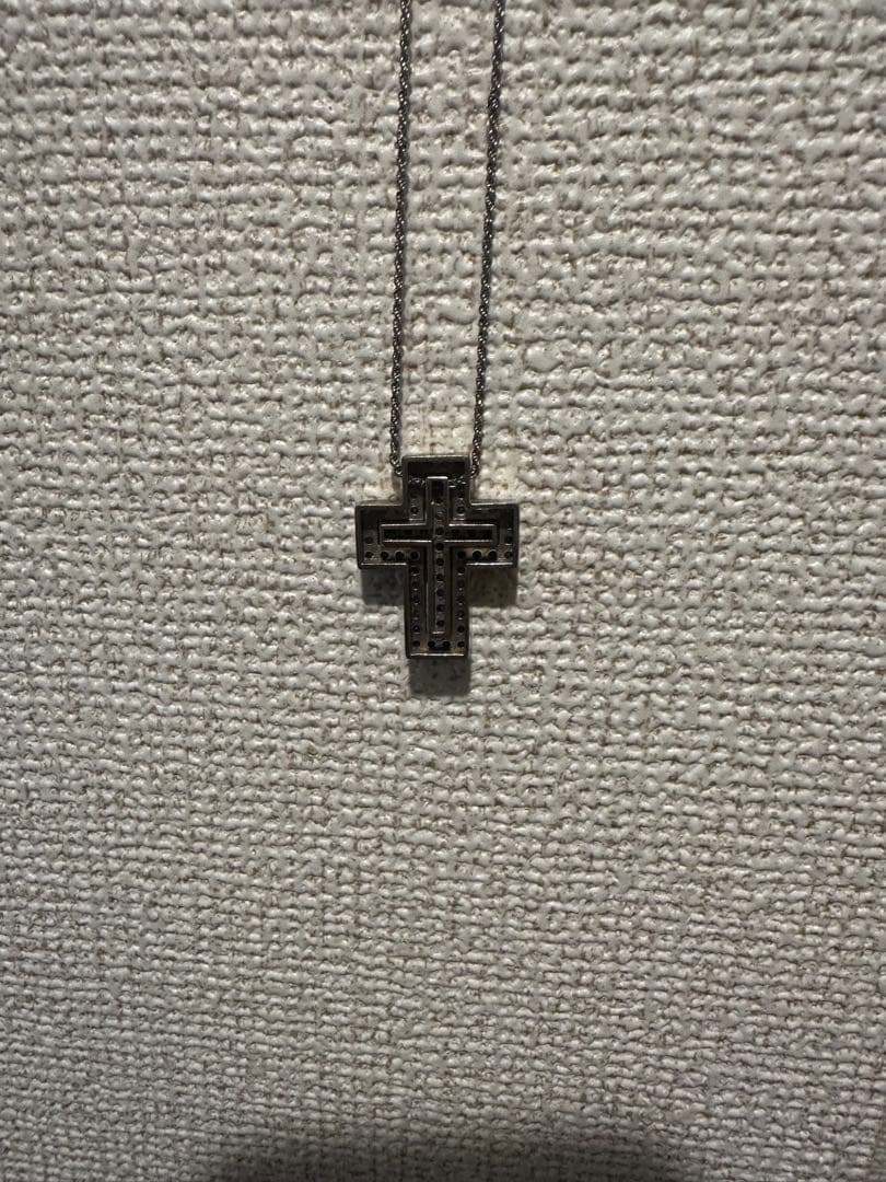 シルバー925 クロスネックレス