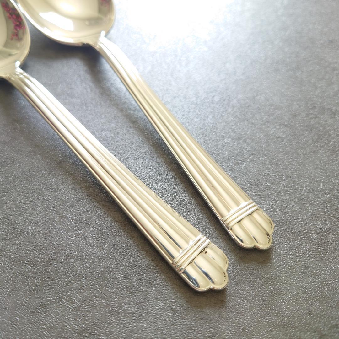 希少 美品 クリストフル アリア コンソメスプーン 2点