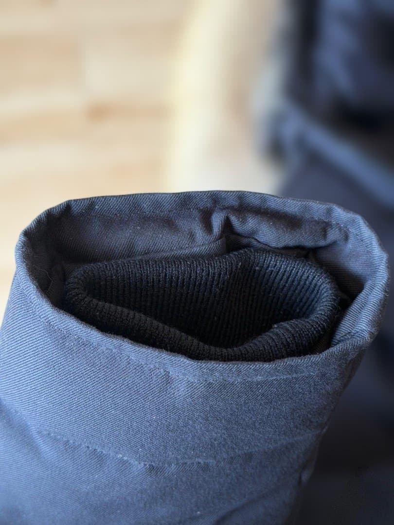 【極美品】PYRENEX GRENOBLE ダウン ネイビー ファー付き