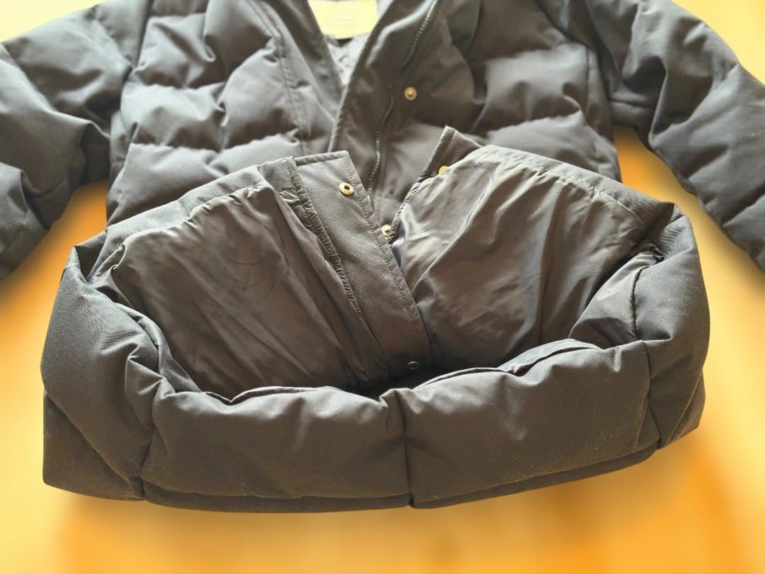 【極美品】PYRENEX GRENOBLE ダウン ネイビー ファー付き