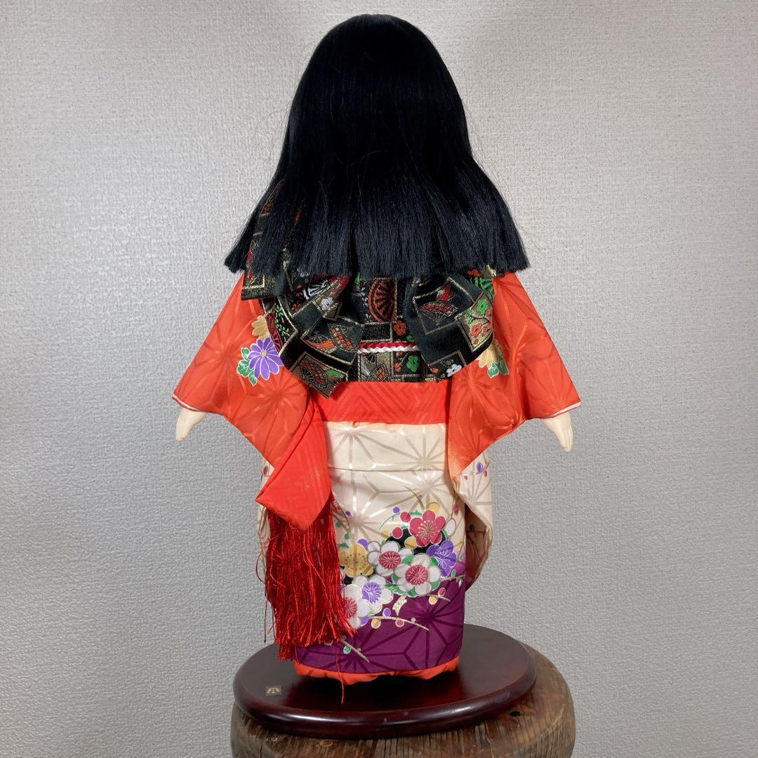 豪華 飾り市松 市松人形 45cm 着物 日本人形