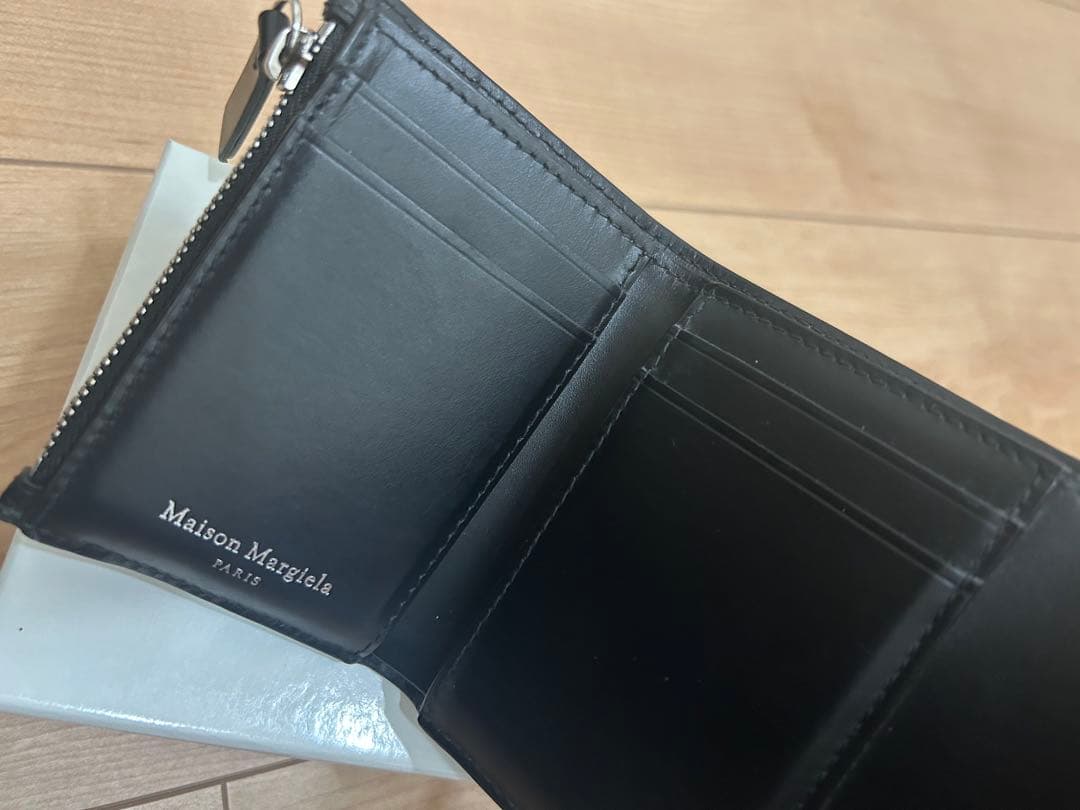 Maison Margiela 三つ折り財布 黒