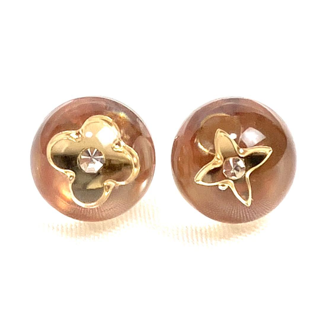 【極美品】ルイヴィトン　キット ブークル　バブル ピアス　ピンク　M65425