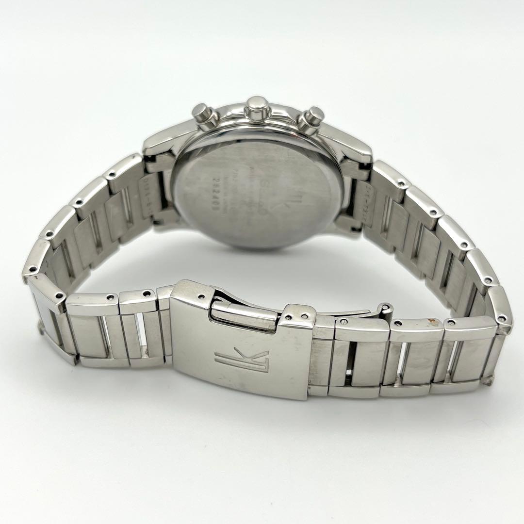 SEIKO LUKIA クロノグラフ 腕時計 新品電池 7T92-OBNO 美品