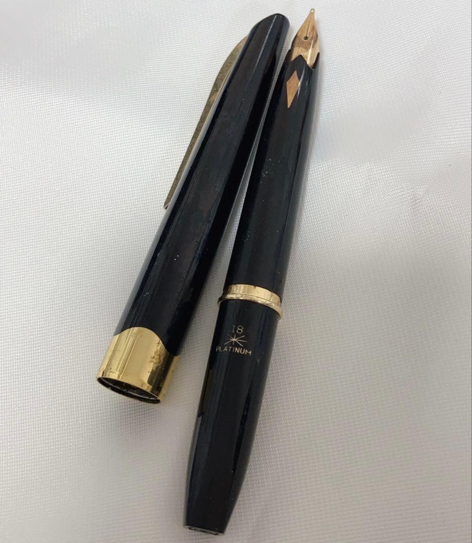 万年筆 まとめ 18k 750 刻印 PLATINUM PILOT レトロ