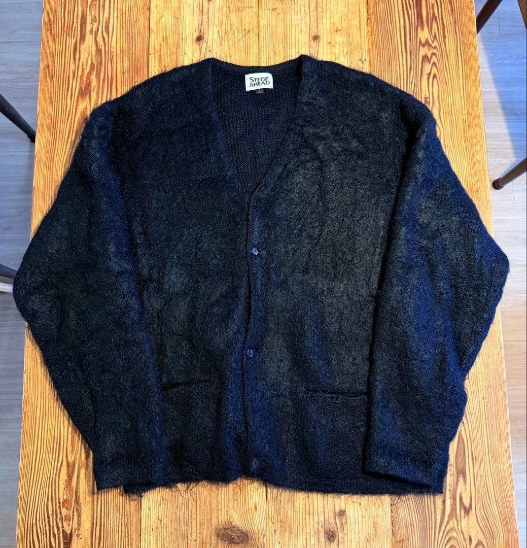 5*0様 STEPAHEAD stepahead モヘアカーディガン ステップア