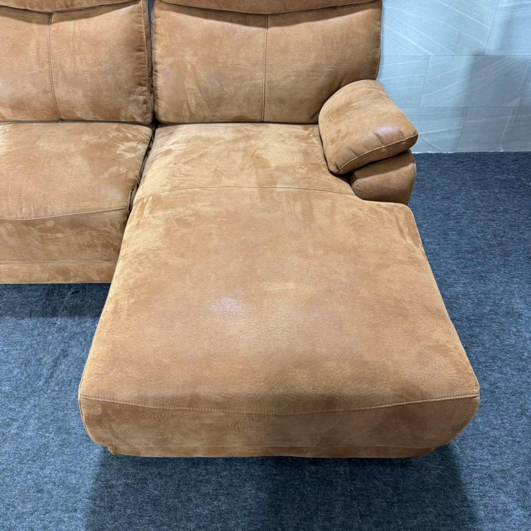 筑波産商 電動リクライニングカウチソファ Astra 右カウチ d5059