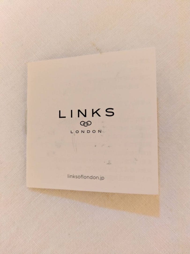 LINKS OF LONDON シルバーブレスレット ダイヤ付き