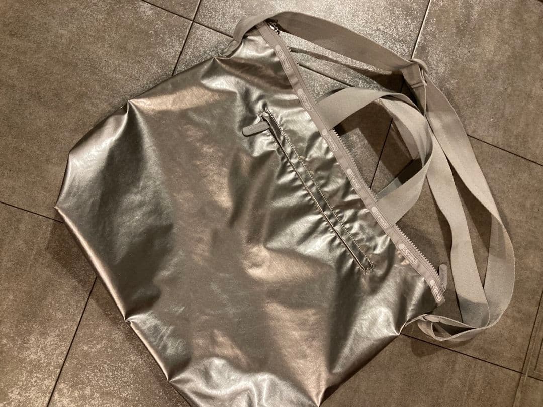 公式完売商品レスポートサック　ギンガ　シルバー ショルダーバッグトートバッグ