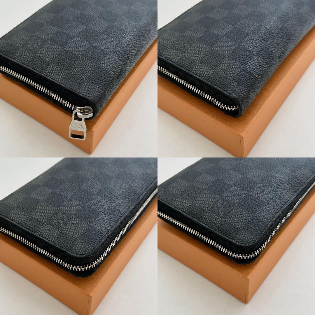 【良品】✅メンテ済み　ルイヴィトン　ダミエ　ジッピー　オーガナイザー　長財布