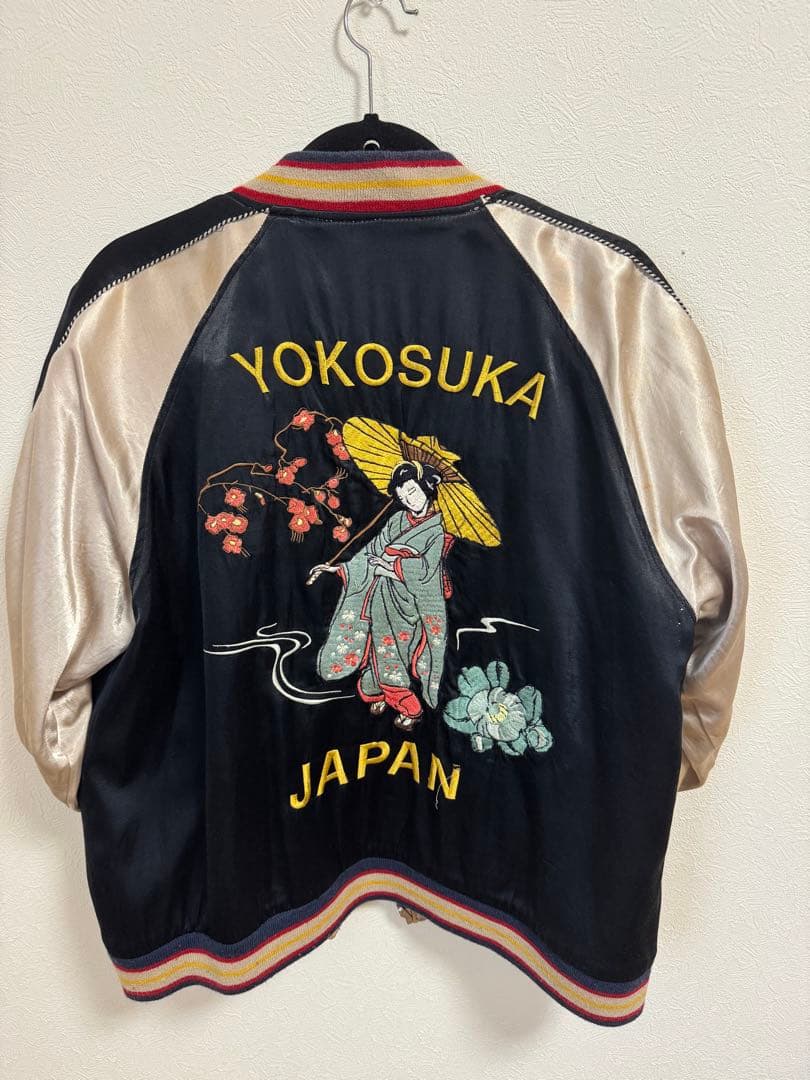 YOKOSUKA JAPAN 刺繍 スカジャン