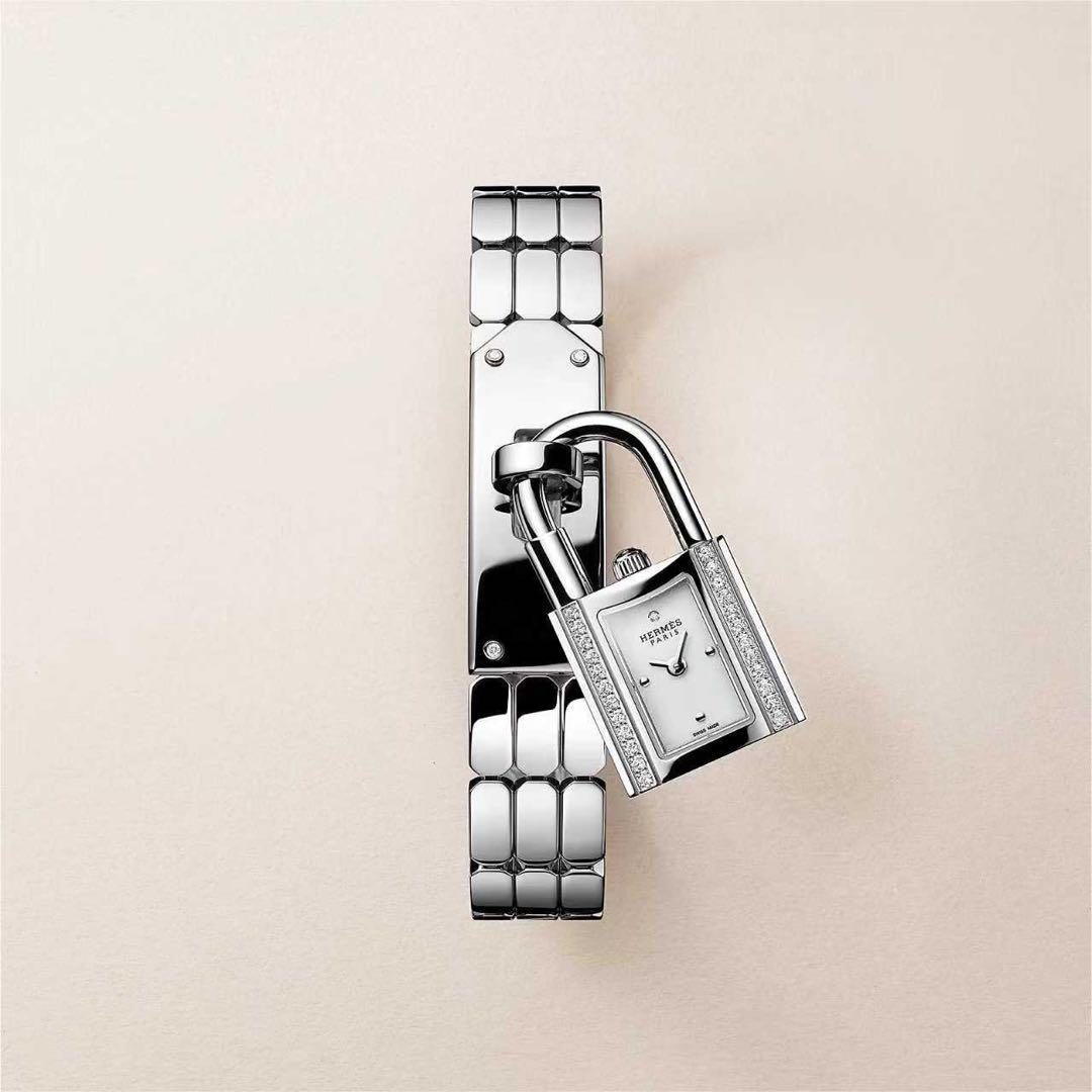 エルメス HERMES 新品未使用 ケリー ダイヤモンド 腕時計 3WAY