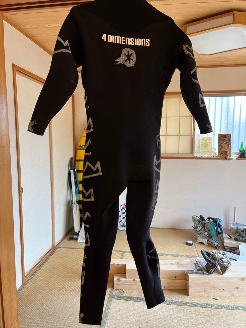 4D ウェットスーツ 4 DIMENSIONS3mmフルスーツ