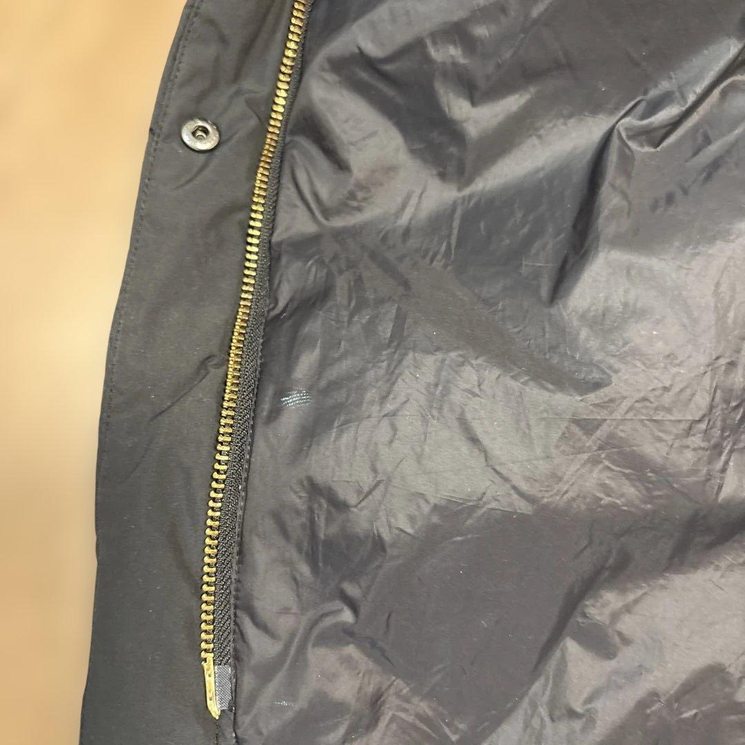 TAION UNFILO コラボ ブラック キルティングダウンジャケット L