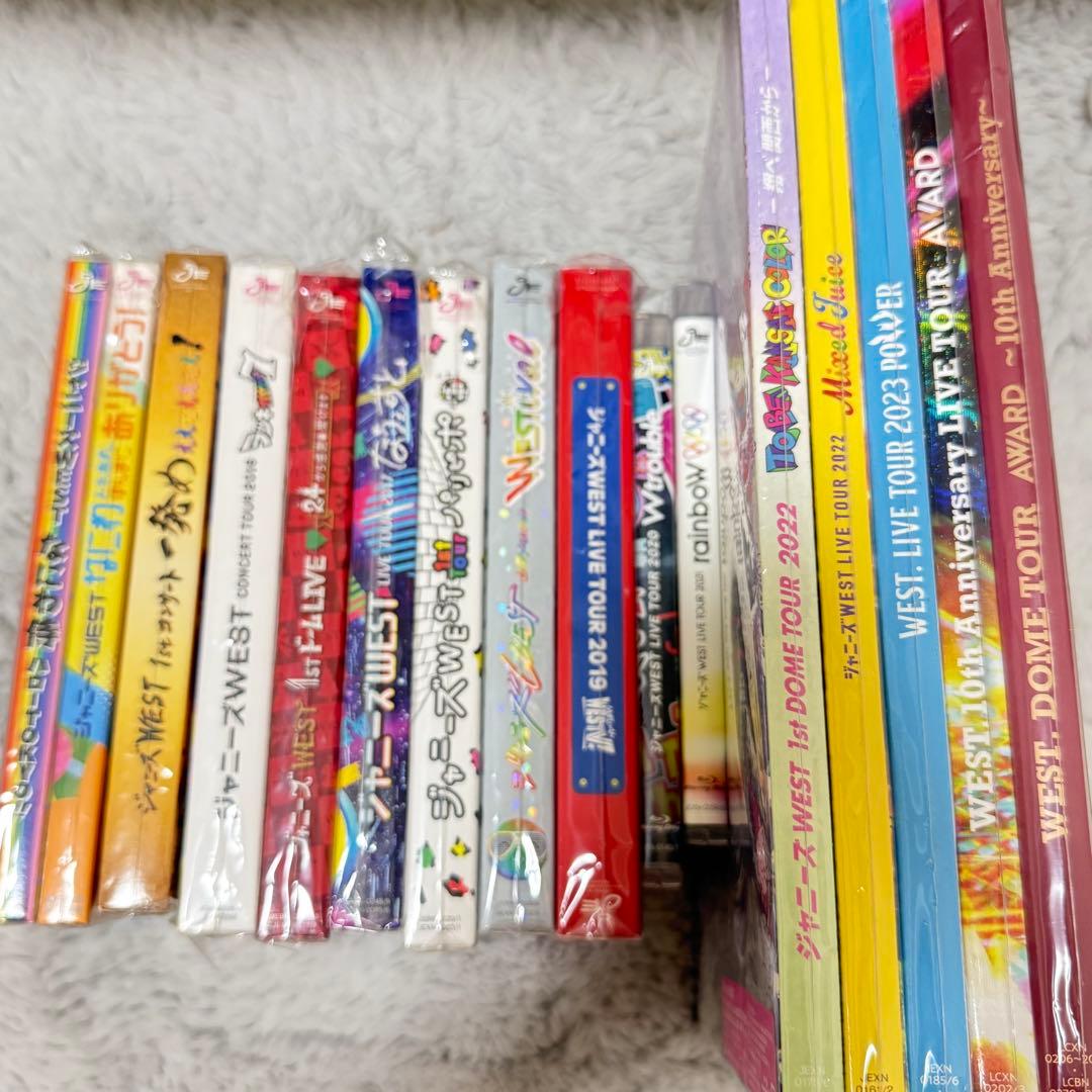 【WEST. 】DVD＆BluRay 16点 2014〜2024年 まとめ売り