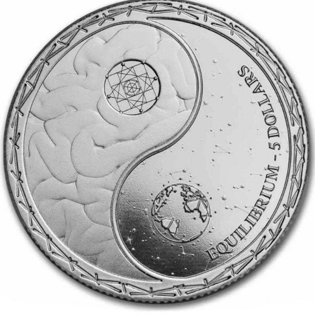 【希少】1オンス銀貨　トケラウ銀貨　2022年 希少