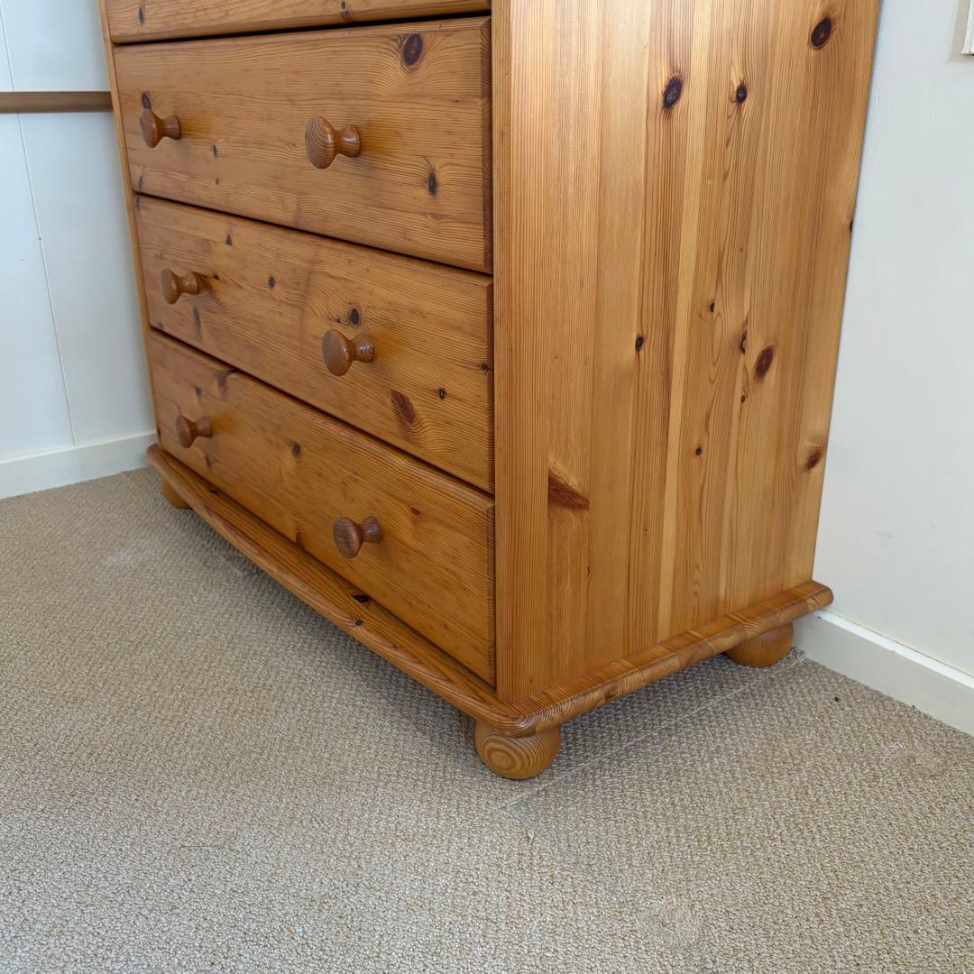 hadun　パイン無垢材 チェスト