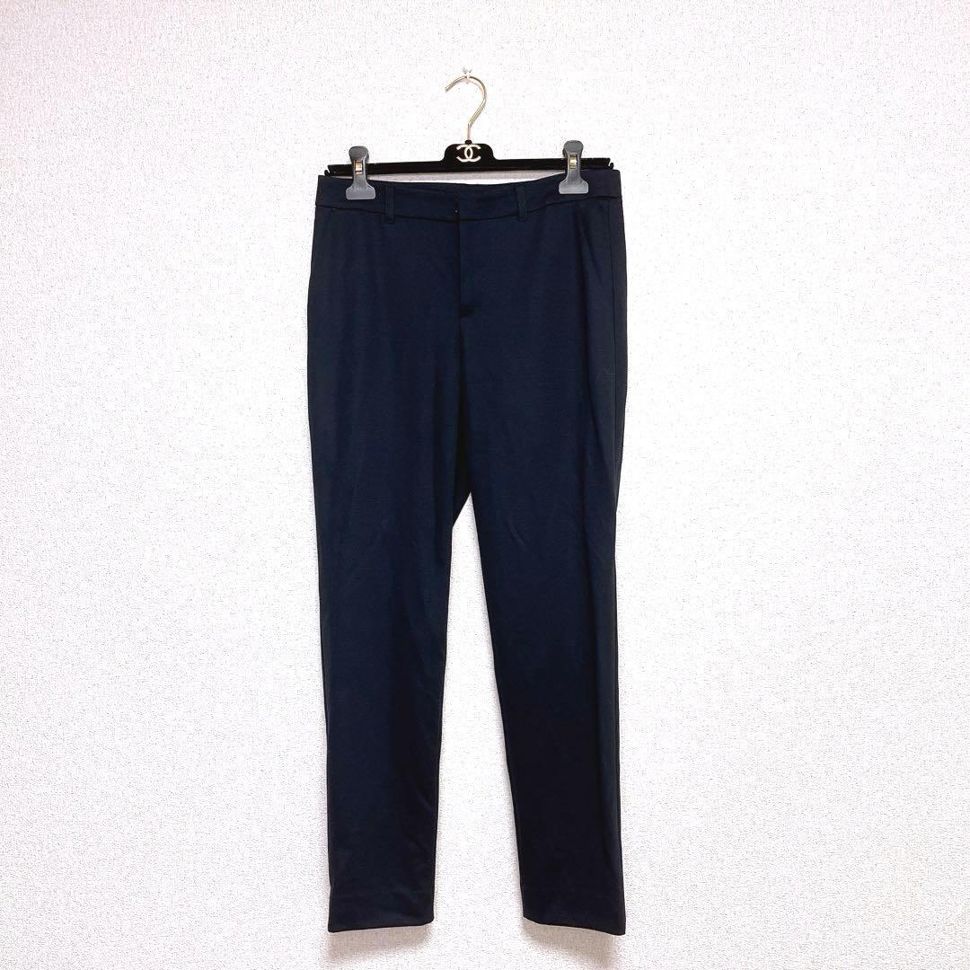 UNTITLED スーツ セットアップ ノーカラー ジャケット パンツ ネイビー