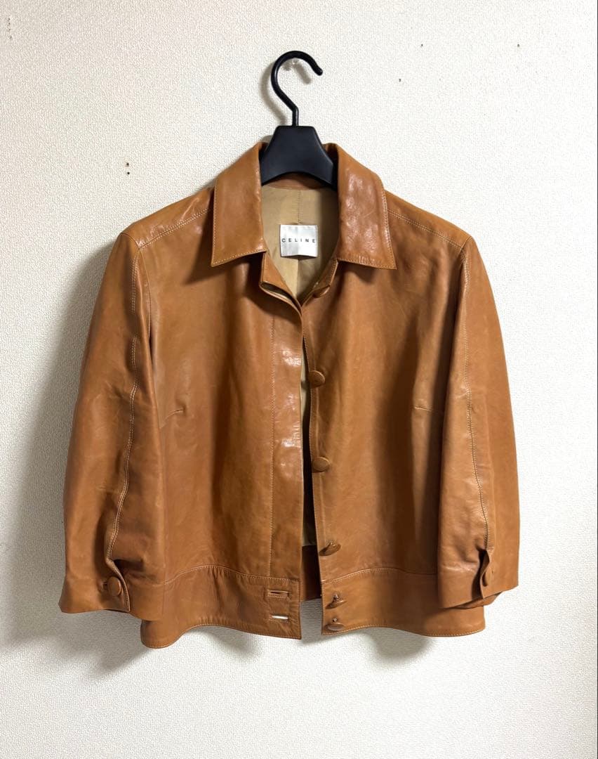 CELCNE セリーヌ　レザー ジャケット