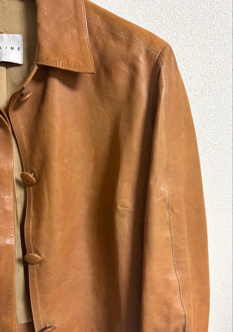 CELCNE セリーヌ　レザー ジャケット