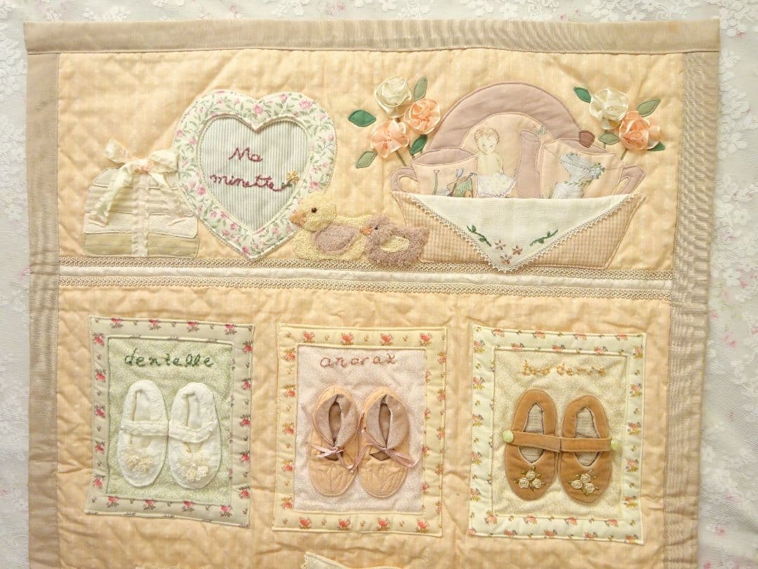 マニー　マミネット　コラージュ　ウォールポケット　マニーローズ　イマン