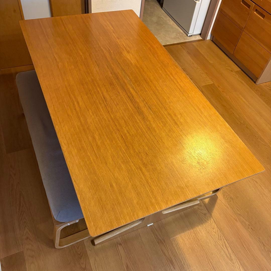 【直接引取りのみ】無印良品　リビングでもダイニングでも使えるテーブルセット