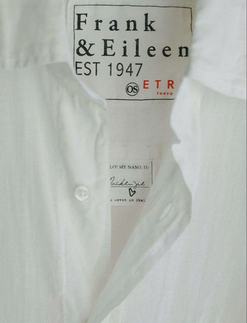 Frank&Eileen×ETRE TOKYO MACKENZIE ホワイト