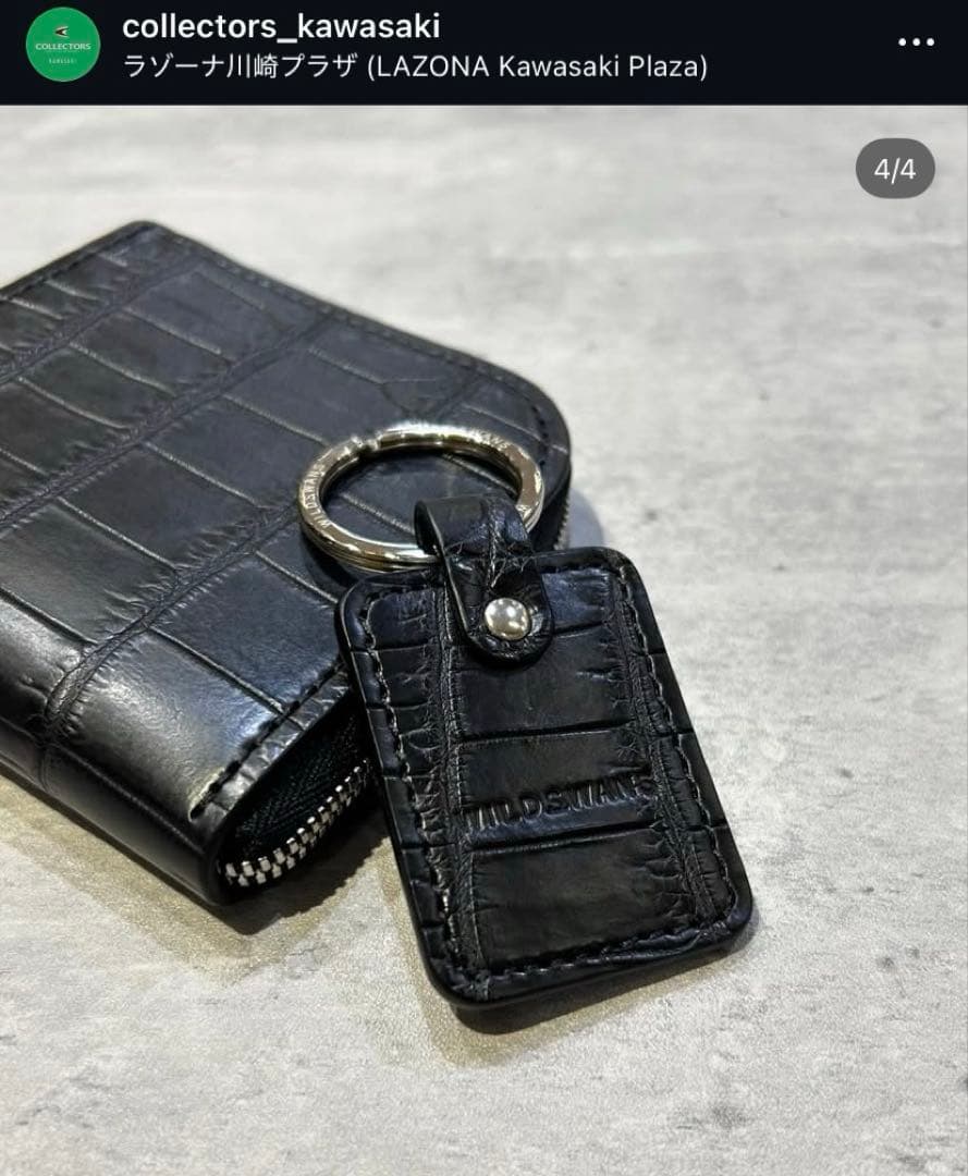 新品■WILDSWANS COLLECTORS別注 限定クロコダイルALARD