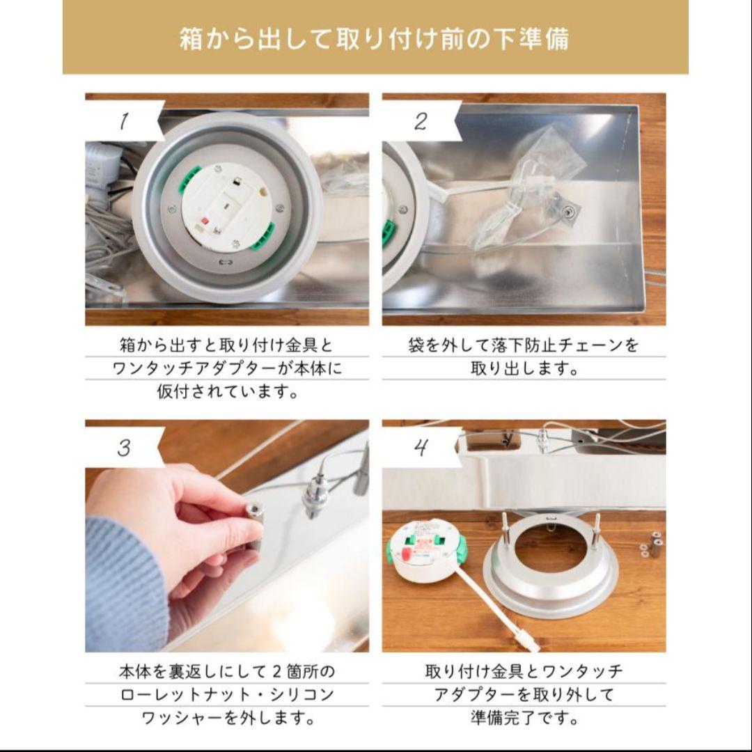 ペンダントライト LED キューブ クリア キシマ 3灯