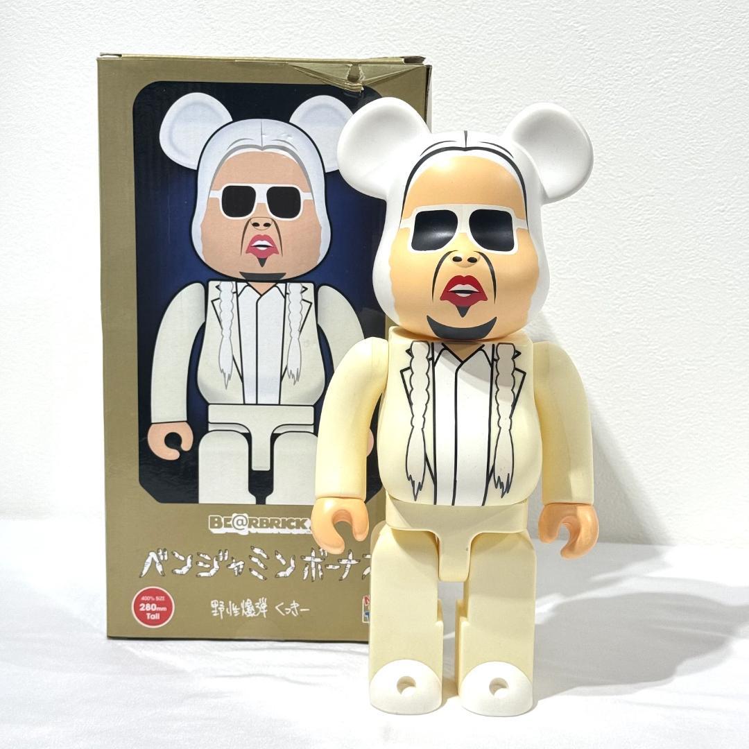 ベンジャミンボーナス BE@RBRICK 野性爆弾くっきー フィギュア