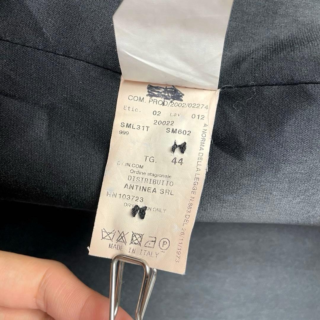 【高級】 アルマーニコレッツィオーニ ウール ロングコート イタリア製 黒 44