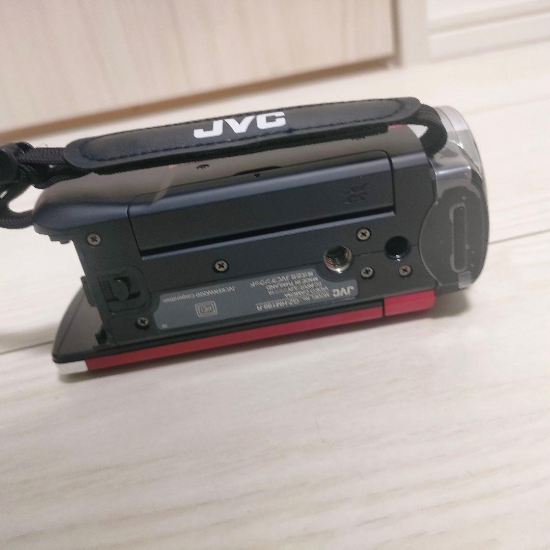 【美品】JVC Everio GZ-HM199 レッド
