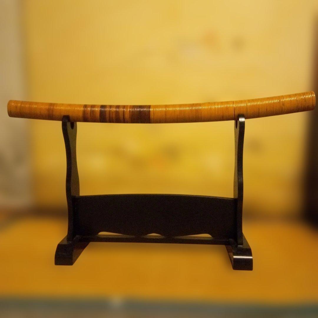 模造刀　丸茶竹鞘　仕込み刀