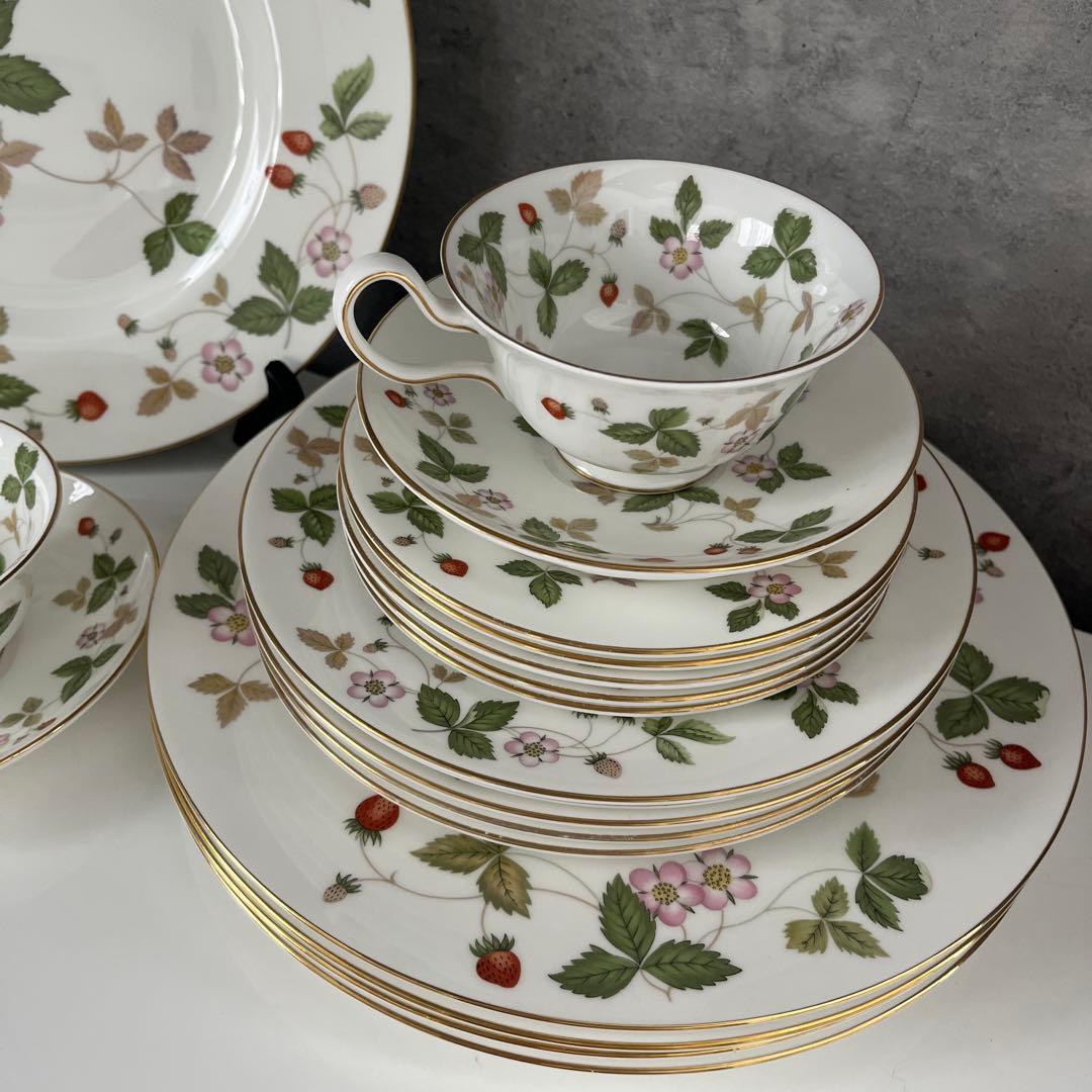 ウェッジウッド　ワイルドストロベリー　まとめ売り