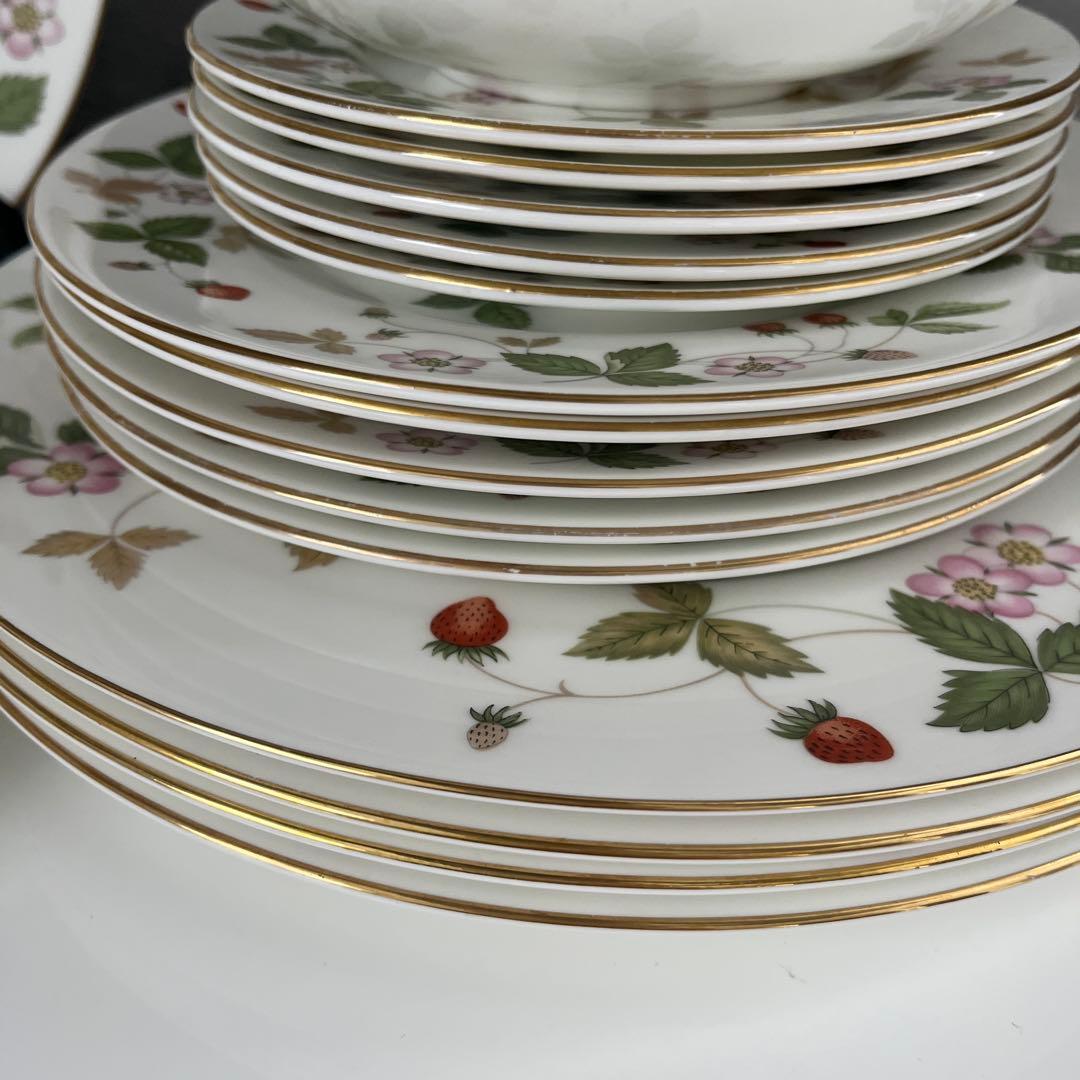 ウェッジウッド　ワイルドストロベリー　まとめ売り