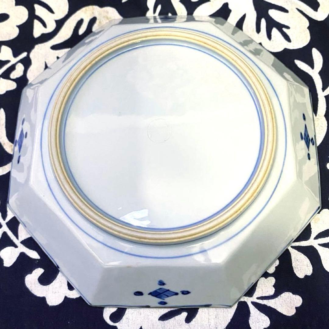 京焼　加藤雲泉　唐子八角皿　二枚組　京都　清水焼　高級食器　お正月・お祝いにも②