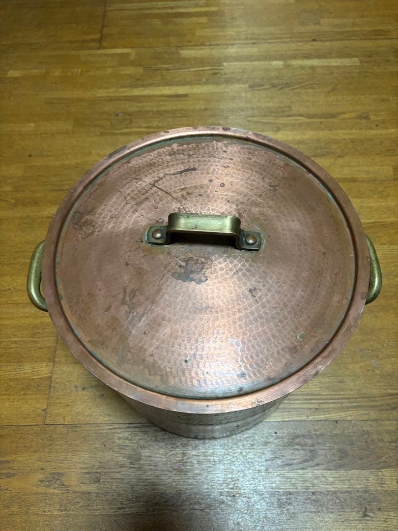 銅鍋銅製寸胴鍋 両手鍋