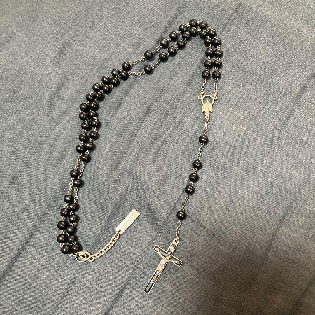 dolce&gabbna ロザリオ クロス ネックレス