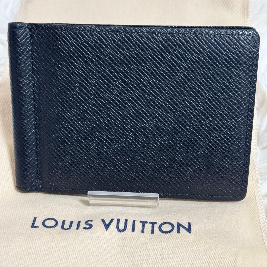 【極美品】ルイヴィトン IC内蔵　RFID マネークリップ 現行　タイガ